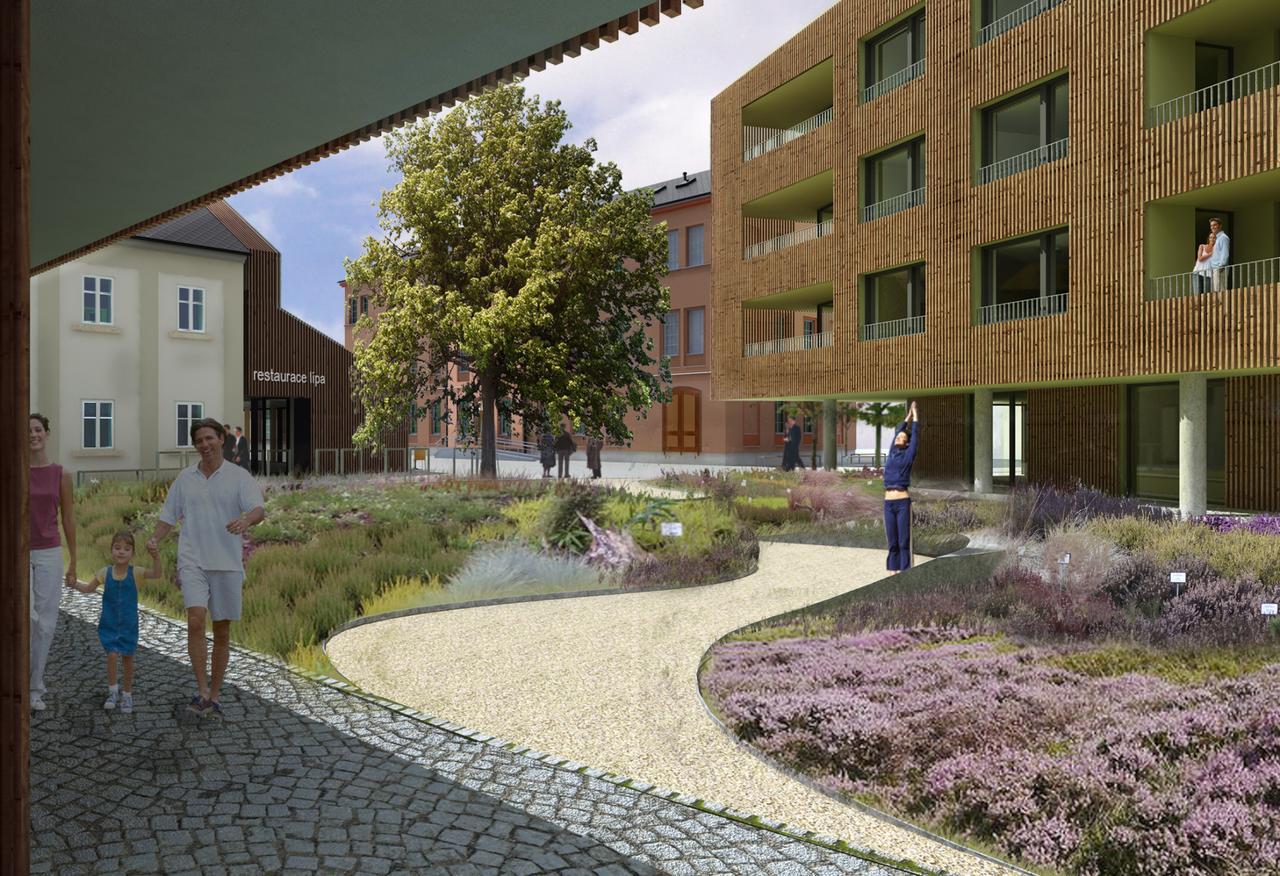 Apartman Krasna Lipa C. 1 Eksteriør billede